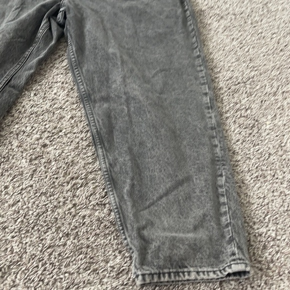 Mango MNG denim High Waist Tapered Mom Jeans. - Picture 3 of 9